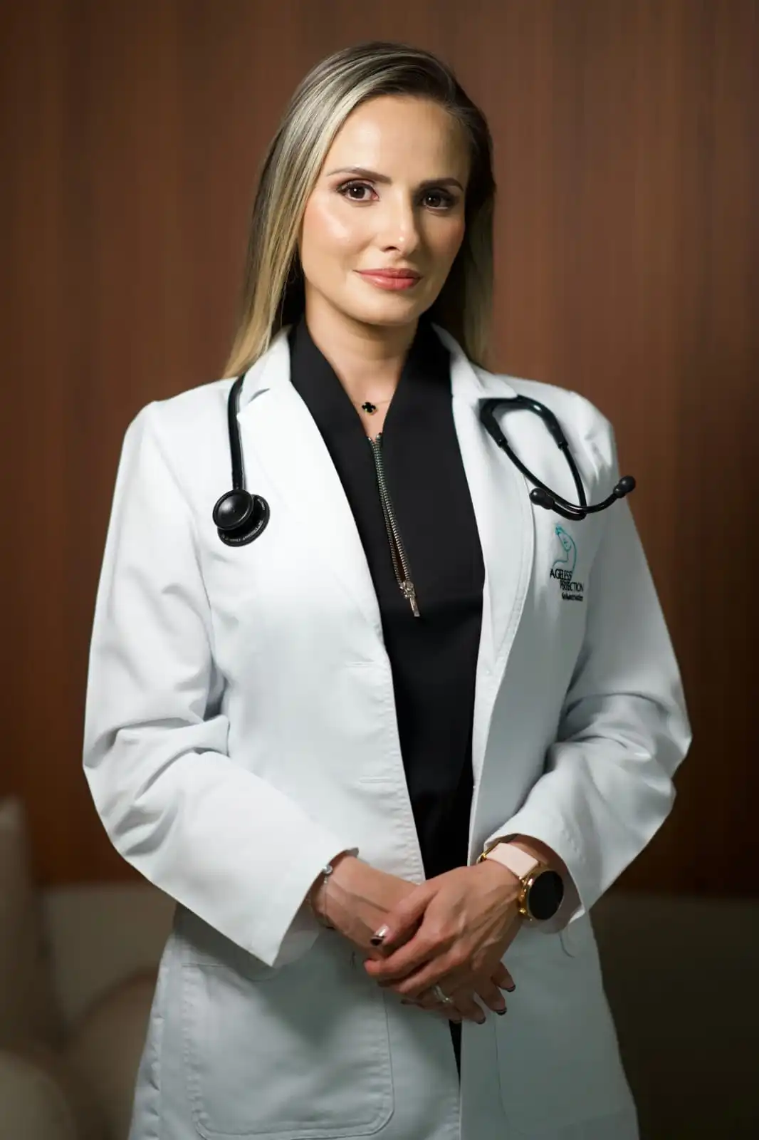 Maria Jose Salas, MSN, APRN, FNP-C — owner and lead practitioner at Ageless Perfection, Miami